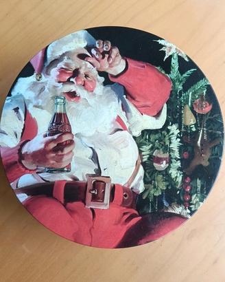 🛑 set Scatole Coca-Cola Natale vintage