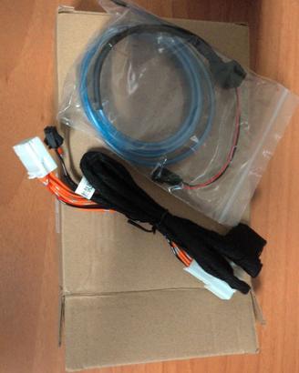 Striscia led blu cruscotto Hyundai Tucson no RGB 