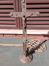 crocifisso in bronzo (51 cm)