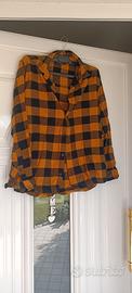 Camicia flanella stile boscaiolo S