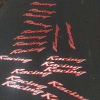 scritte racing fiat uno turbo ie
