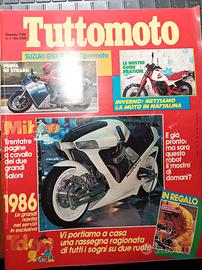 Rivista TUTTOMOTO numero 1 del 1986