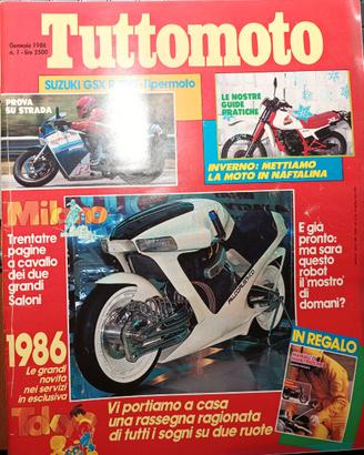 Rivista TUTTOMOTO numero 1 del 1986