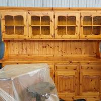 Credenza in pino massello a 4 ante - Vintage, rara