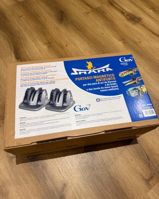 Portasci magnetico con antifurto