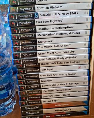 PlayStation 1 e 2 giochi originali (GameCube) 