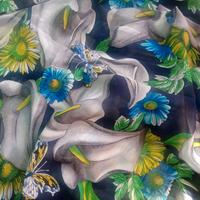 stoffa scampolo di seta