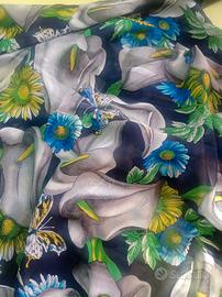 stoffa scampolo di seta