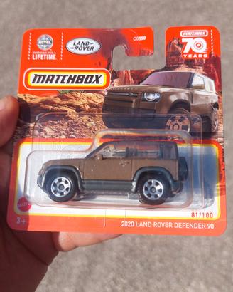 Land Rover Defender 90 matchbox 