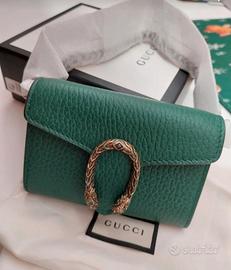 piccola borsa portafoglio gucci con catenella