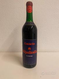 Gancia Valpolicella Superiore 1967 D.O.C. Vintage