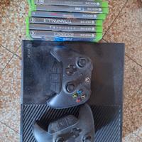 XBOX ONE CON GIOCHI E DUE CONTROLLER