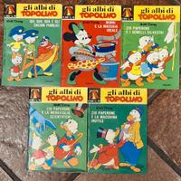 Lotto 6 Albi di Topolino Mondadori anni '73/'74