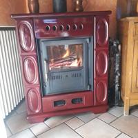 Stufa a legna usata