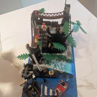 Lego 6273 Rock Island Refugee Rifugio pirati isola