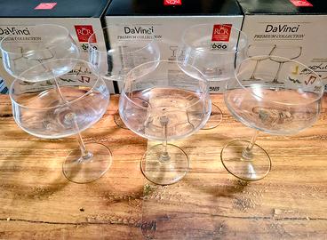 Set 6 Calici Flûte Champagne RCR Da Vinci Premium