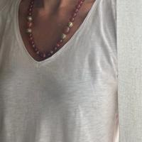 Collana in corniola