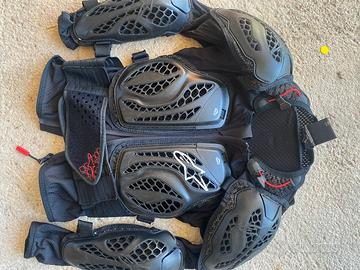 Pettorina motocross bambino alpinestar bionic