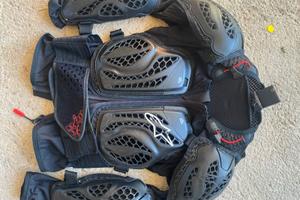 Pettorina motocross bambino alpinestar bionic