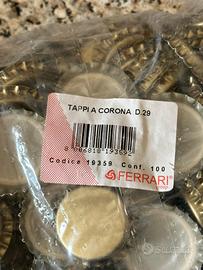Tappi a corona D.29 Nuove.