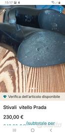 STIVALI VITELLO PRADA