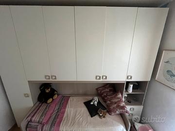 Camerina letto singolo a ponte