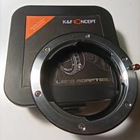Adapter K&F  ob. Leica R to Canon EoS, nuovo