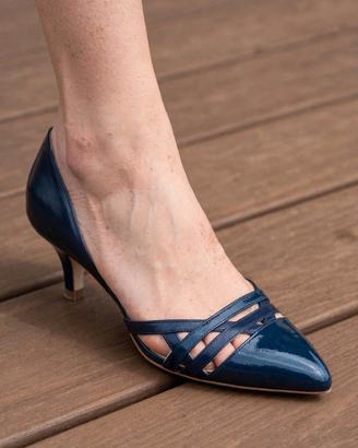 décolleté blu 