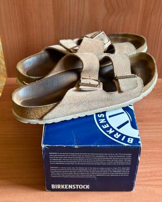 Birkenstock camoscio marrone chiaro 41