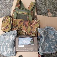 LOTTO 4-Kit camo NUOVI+vestiti usati