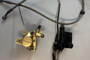 Impianto frenante anteriore brembo oro