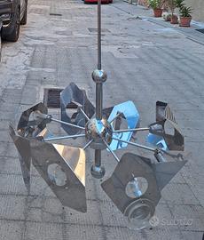 lampadario Oscar Torlasco modernariato vintage