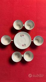 Set tazzine Bavaria vintage porcellana tedesca