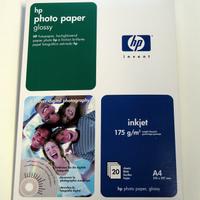 Carta fotografica HP A4 glossy - 200 fogli - NUOVA