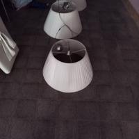 lampadario in stoffa 