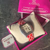 Orologio Karma watch con certificato di garanzia 