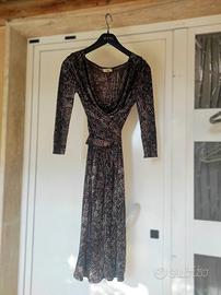 Issa London - Taglia 8 UK - Abito cocktail seta