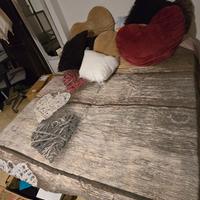  2 letti singoli e 2 materassi singoli