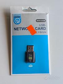 Adattatore Wi-Fi USB Mini 300 Mbps ExtraStar