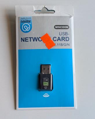 Adattatore Wi-Fi USB Mini 300 Mbps ExtraStar