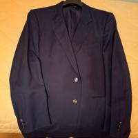 Giacca elegante uomo taglia 54 blu