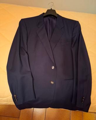 Giacca elegante uomo taglia 54 blu