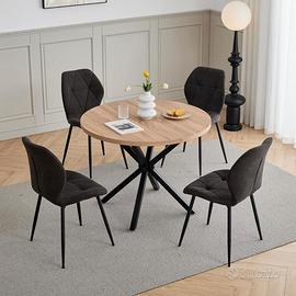 Set Tavolo e Sedie da Pranzo