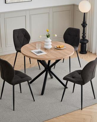Set Tavolo e Sedie da Pranzo