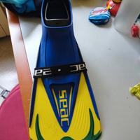 Muta surf, maglia termica in lycra e pinne bambino