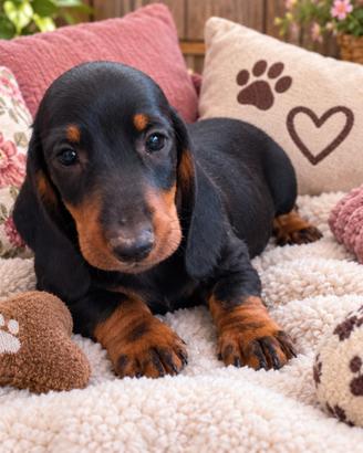 Bassotto maschio cucciolo con PEDIGREE ENCI