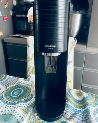 Gasatore sodastream terra nero con bomboletta
