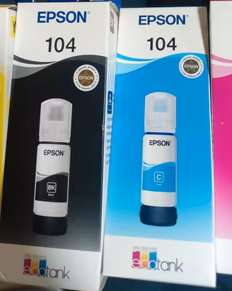cartucce  EPSON 104 vari colori