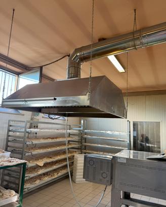 Cappa aspirazione, forno, spezzatrice