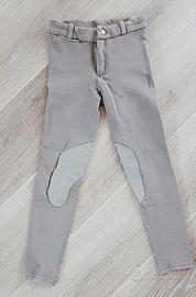 Pantaloni equitazione bambina/o 9/10 anni